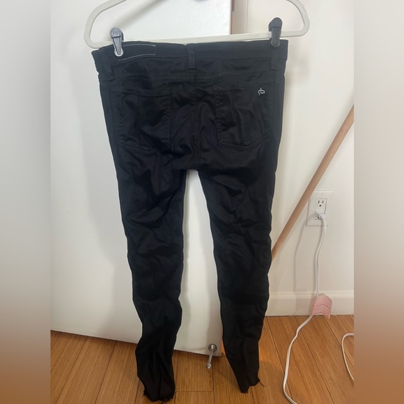 Rag and bone black skinny jeans - Picture 2 of 4